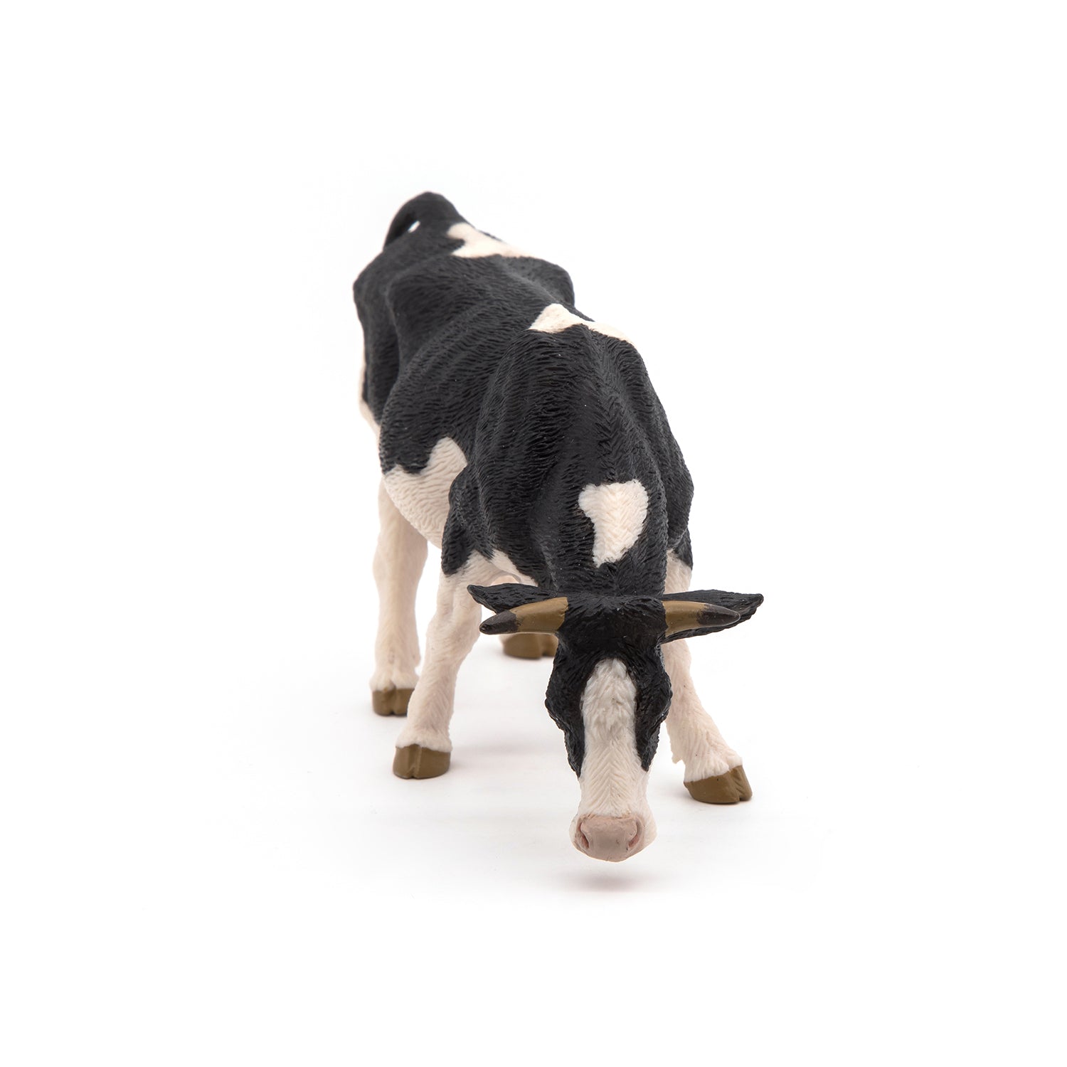 papo-farmyard-friends-kuh-figur-grasend-schwarz-wei image 3