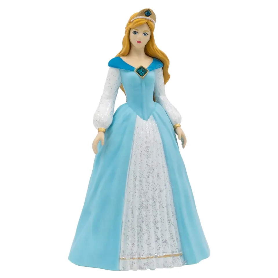 bullyland-prinzessin-myra-80755-spielfigur-ballkleid-blau image 1