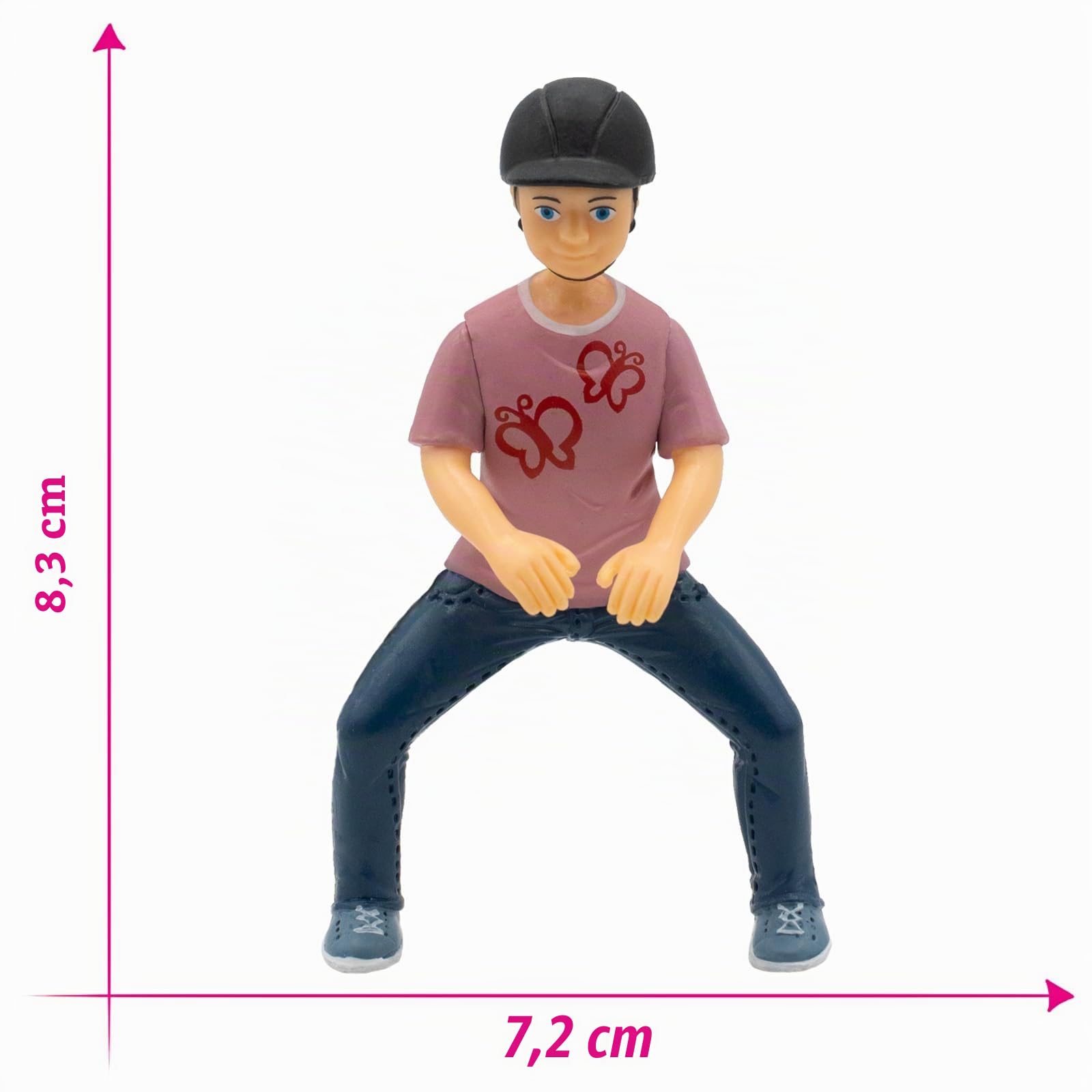 bullyland-paddock-62643-reiterin-emily-figur-8-3-cm image 2