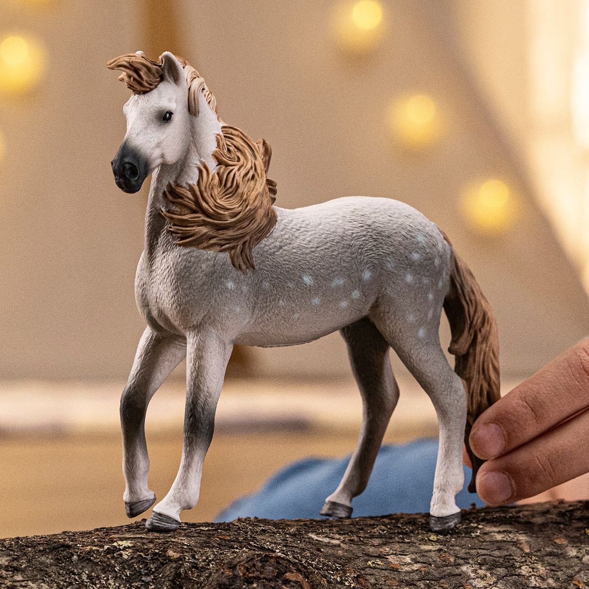 schleich-horse-club-andalusier-hengst-pferd-figur-14895-schimmel image 2