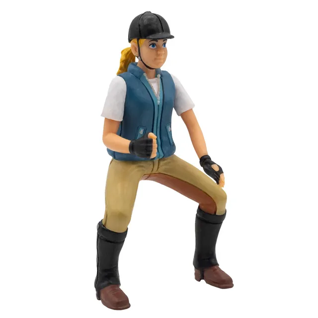 bullyland-paddock-62616-reiterin-nina-spielfigur-ca-9-7-cm image 1