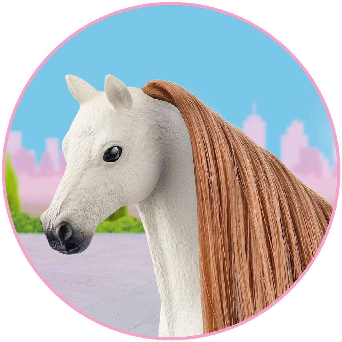 schleich-horse-club-42651-beauty-horses-choco-frisierpferd image 2