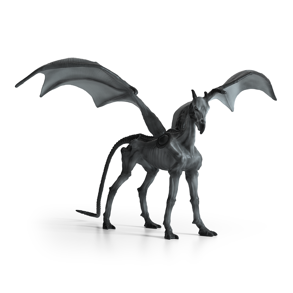 schleich-harry-potter-thestral-figur-sombral-schwarzes-fl-gelpferd image 1