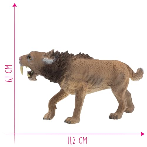bullyland-museum-line-s-belzahntiger-58375-tierfigur-11-2-cm image 7