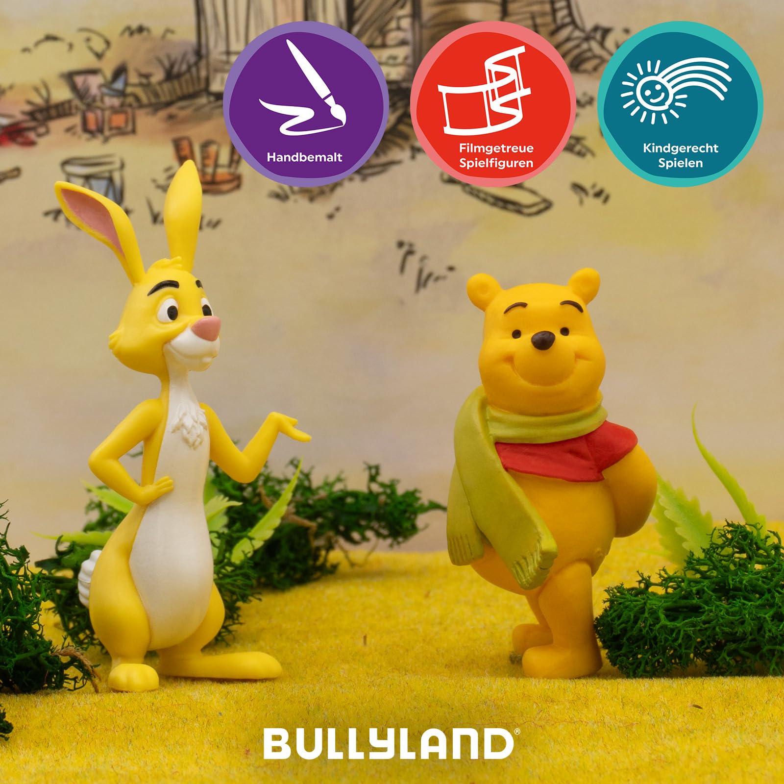 bullyland-disney-rabbit-winnie-puuh-12341-figur-8-5-cm image 5