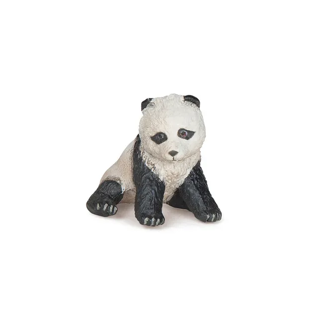 papo-wildlife-panda-baby-figur-sitzend-bambus-b-r image 1