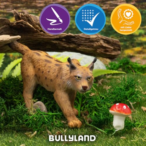 bullyland-forest-animals-luchs-tierfigur-8-9-cm-64449 image 5