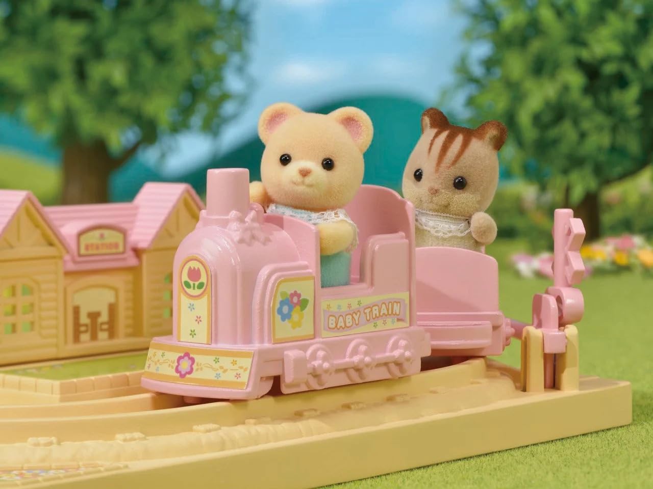 sylvanian-families-5320-baby-abenteuer-zug-spielset image 2