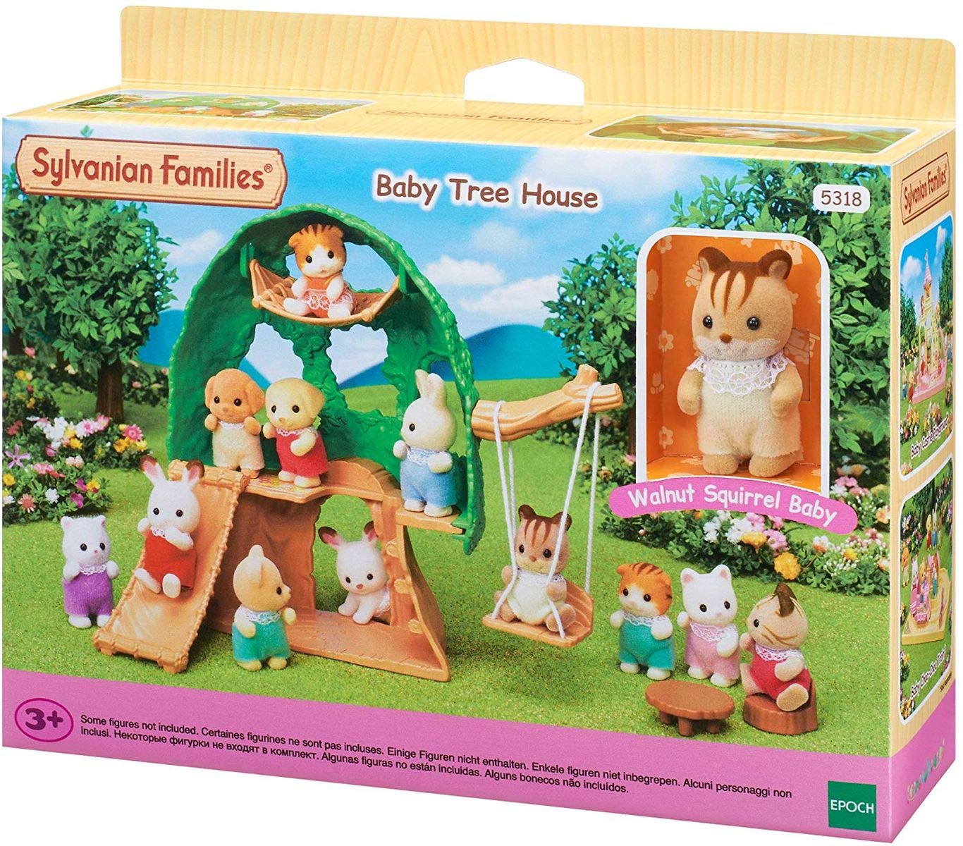 sylvanian-families-baby-5318-abenteuer-baumhaus-puppenhaus-spielset image 1
