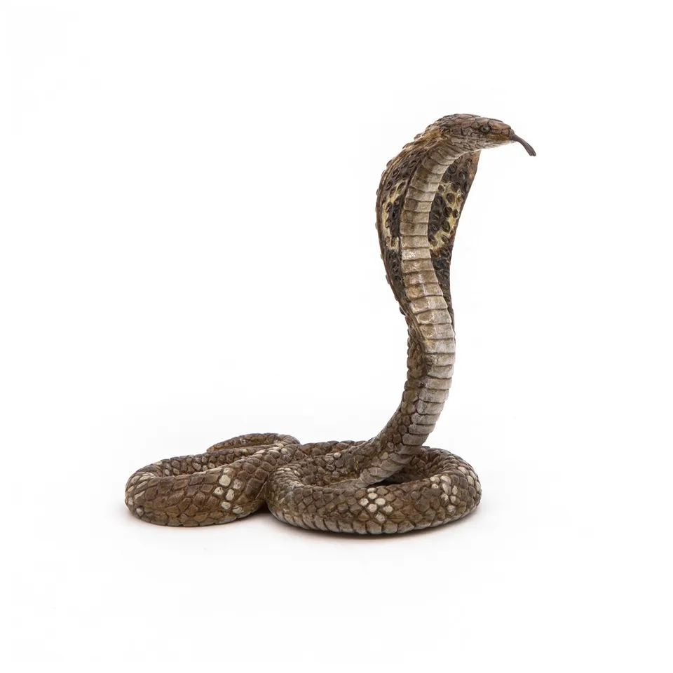 papo-wildlife-k-nigskobra-figur-giftschlange-reptil image 1