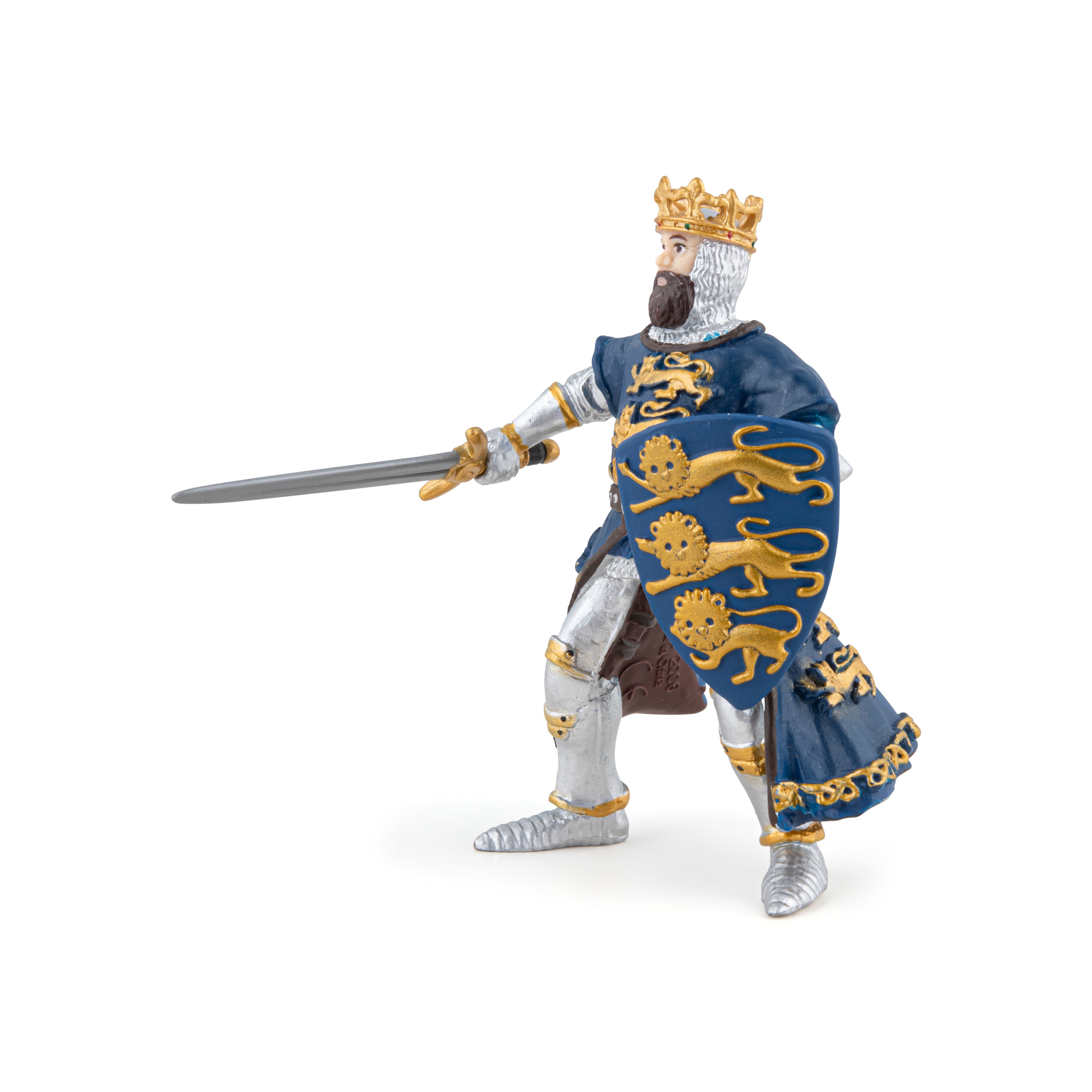 papo-medieval-k-nig-richard-blaue-ritter-figur image 2