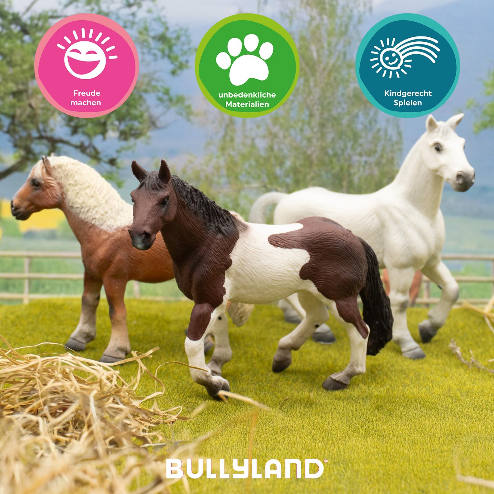 bullyland-paddock-paint-horse-stute-62657-pferdefigur-14-4-cm image 5