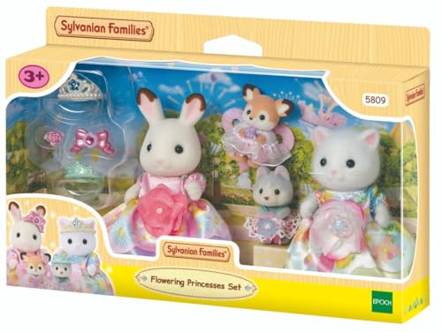 sylvanian-families-town-girl-5809-blumenprinzessinnen-set-4-figuren image 4