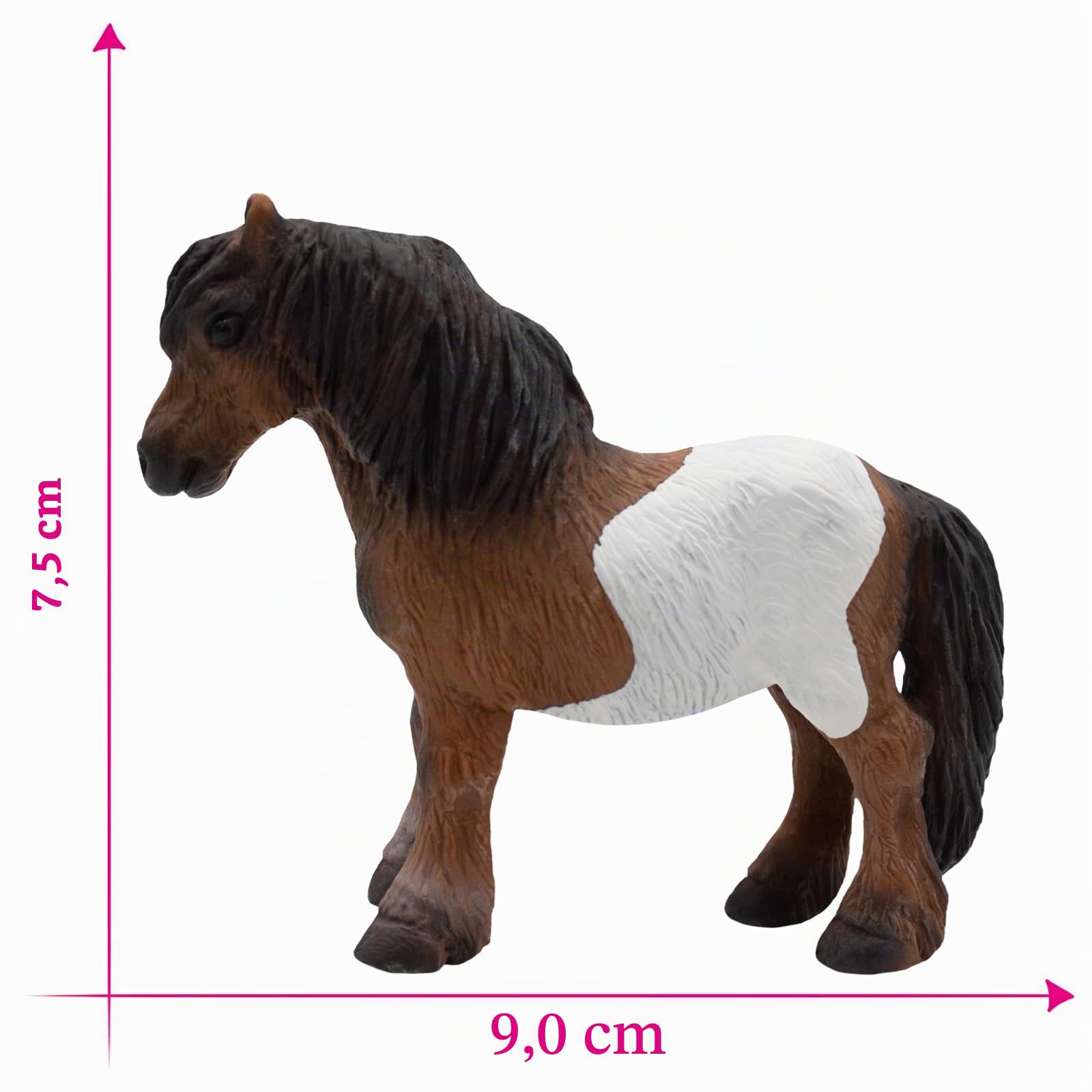 bullyland-paddock-62566-shetlandpony-stute-pferdefigur-9-cm image 2