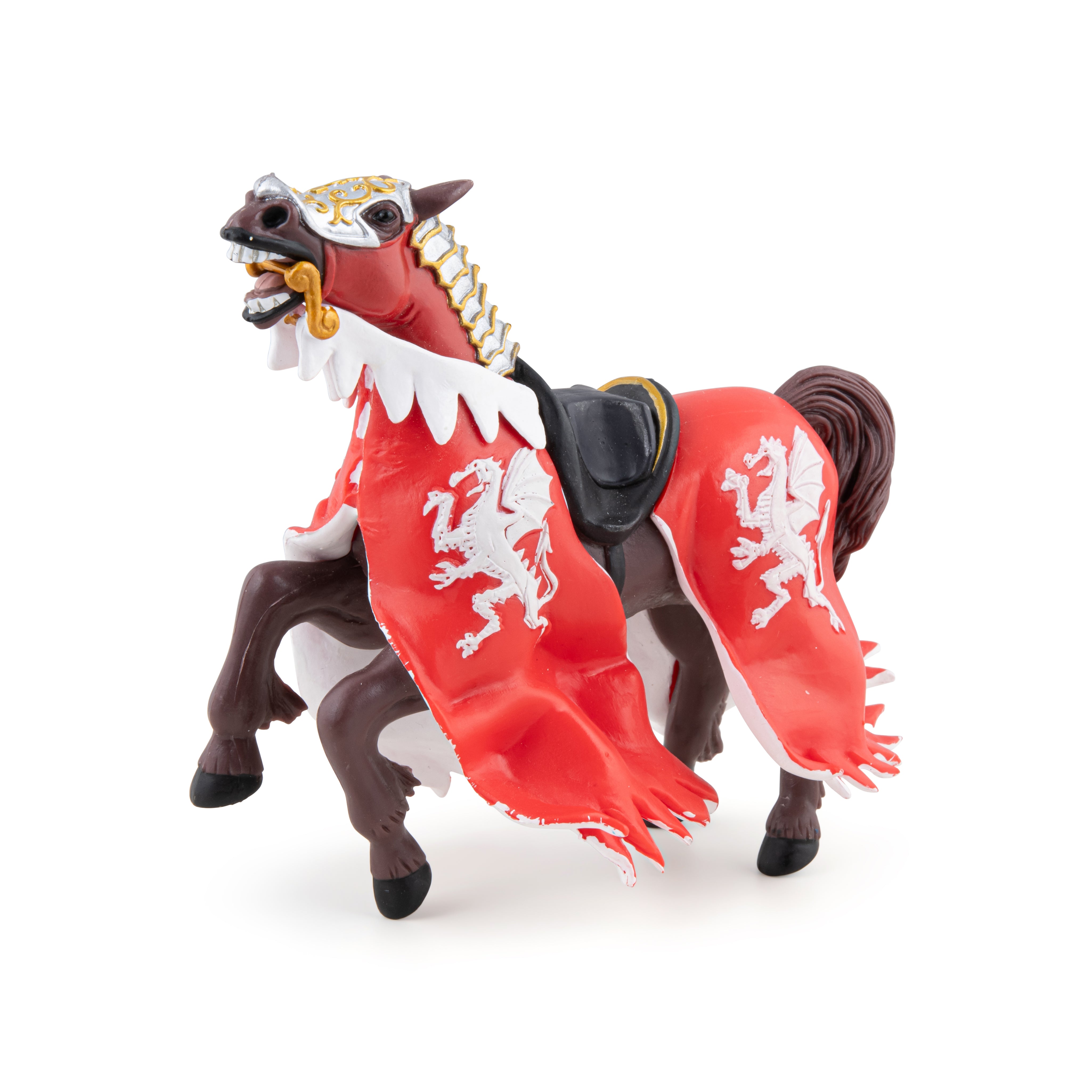papo-medieval-k-nigspferd-mit-rotem-drachen-figur image 2