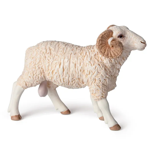 papo-farmyard-widder-figur-schafbock-mit-h-rnern image 1