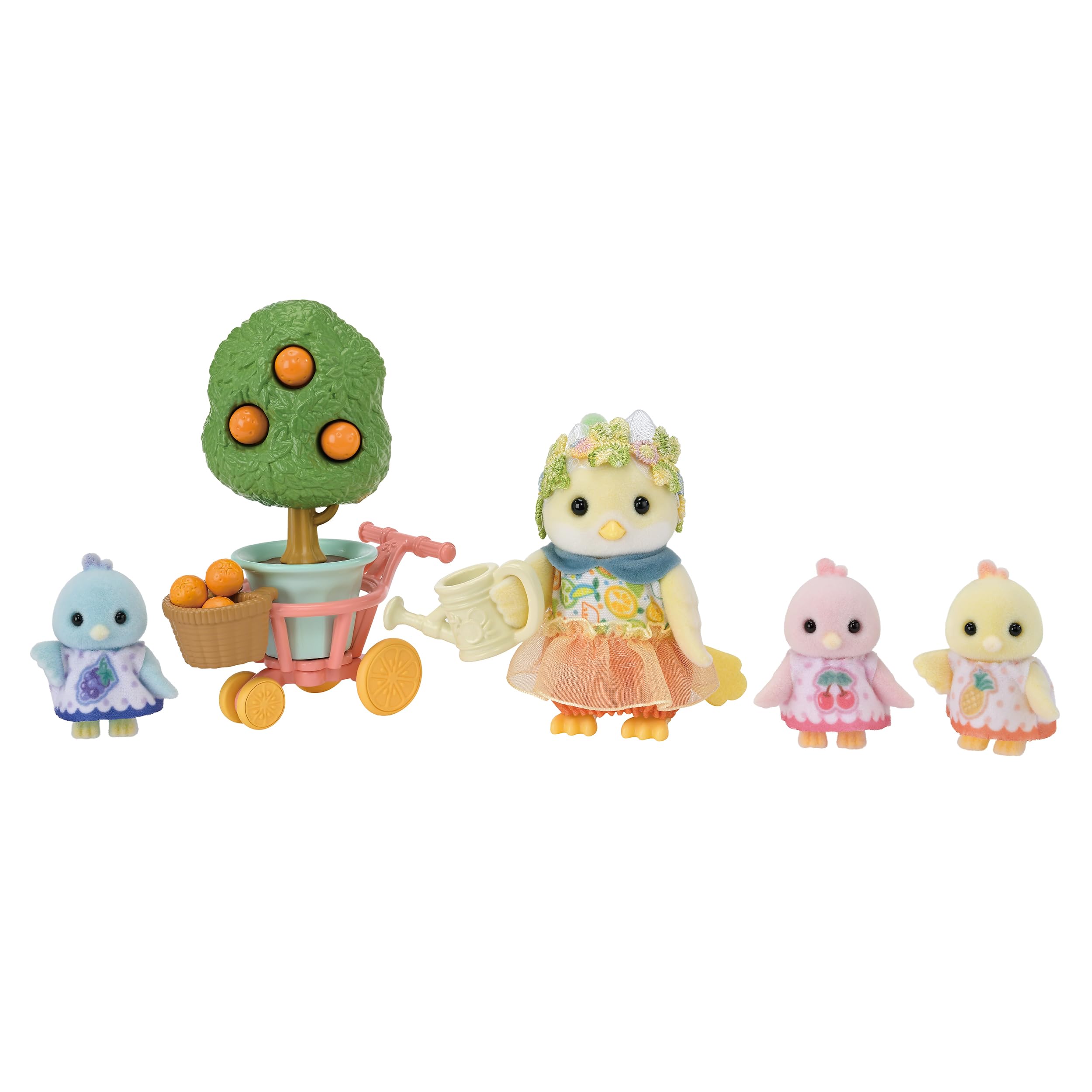 sylvanian-families-village-5860-zitronenvogel-familie-spielset image 1
