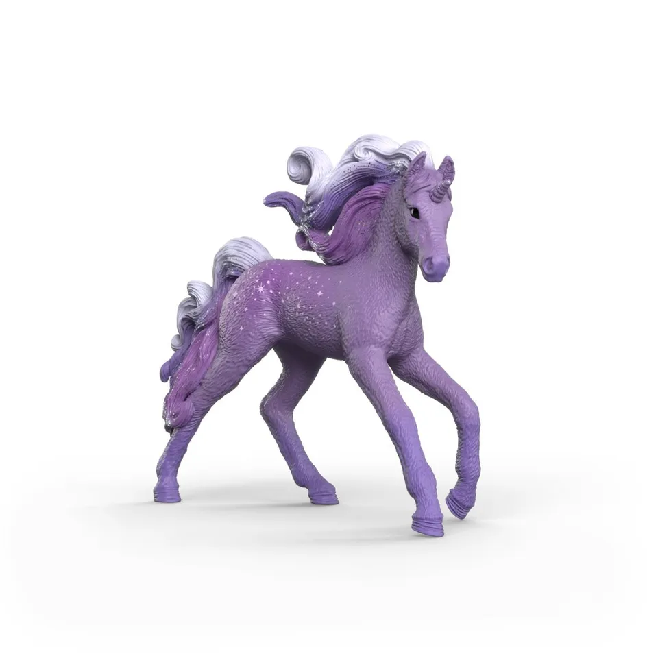 schleich-bayala-70843-galaxy-regenbogen-einhorn-fohlen image 1