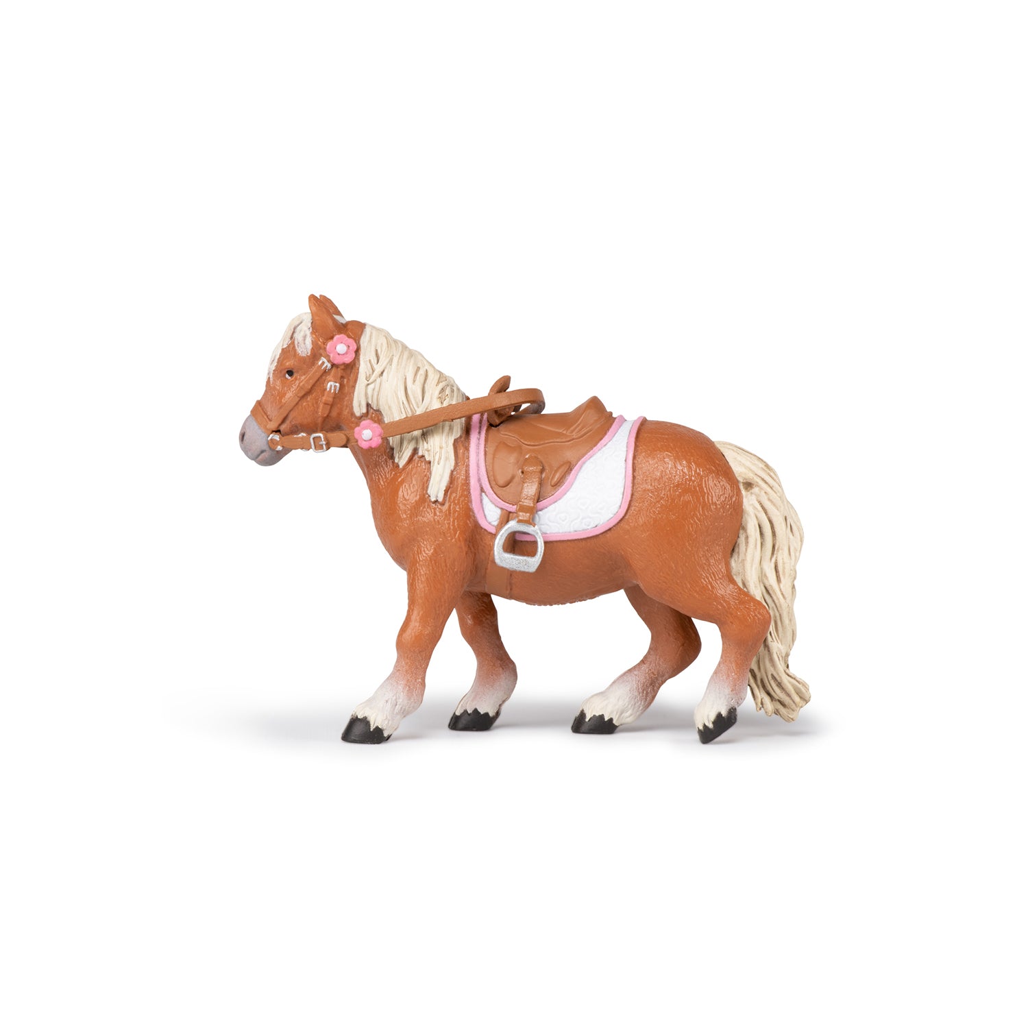 papo-horses-shetlandpony-figur-mit-sattel-ponyfigur image 2