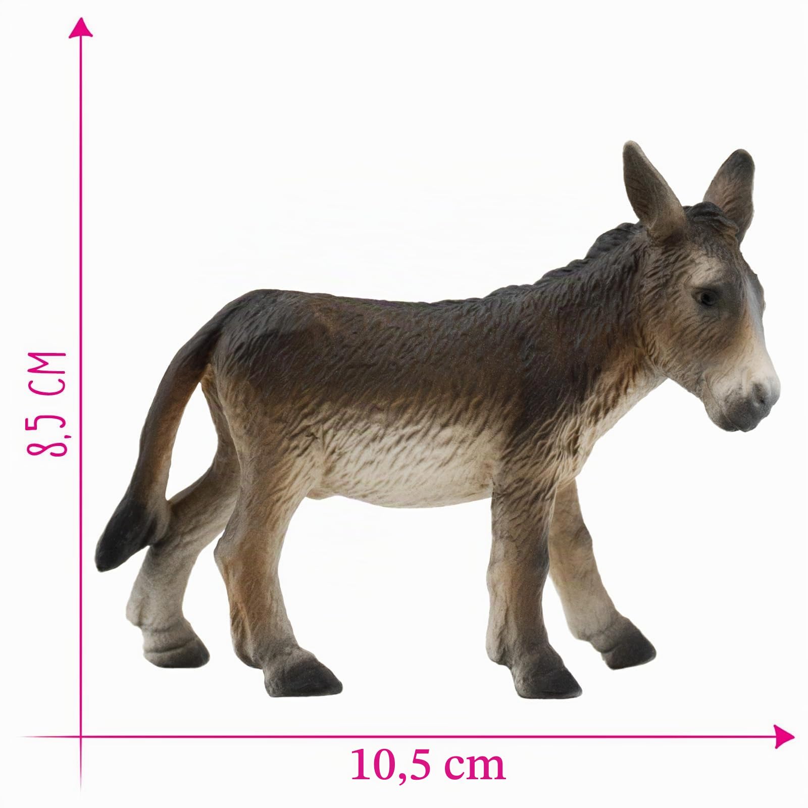 bullyland-farm-esel-62509-tierfigur-10-5-cm-pvc-frei image 2
