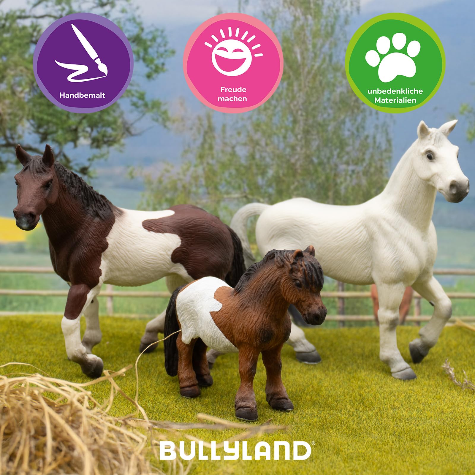 bullyland-paddock-62566-shetlandpony-stute-pferdefigur-9-cm image 5