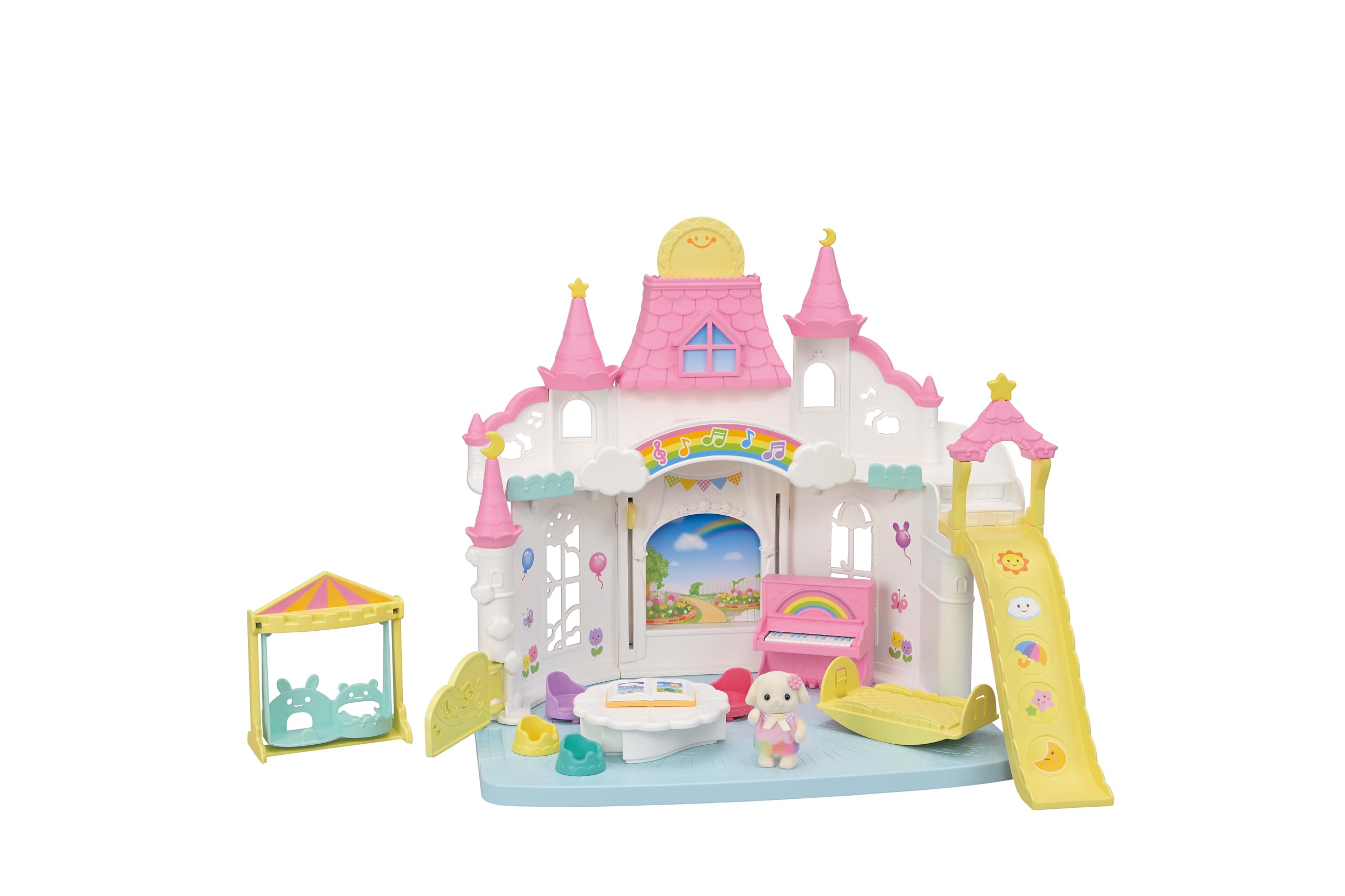 sylvanian-families-5743-sonnenschloss-puppen-spielset-kindergarten image 1