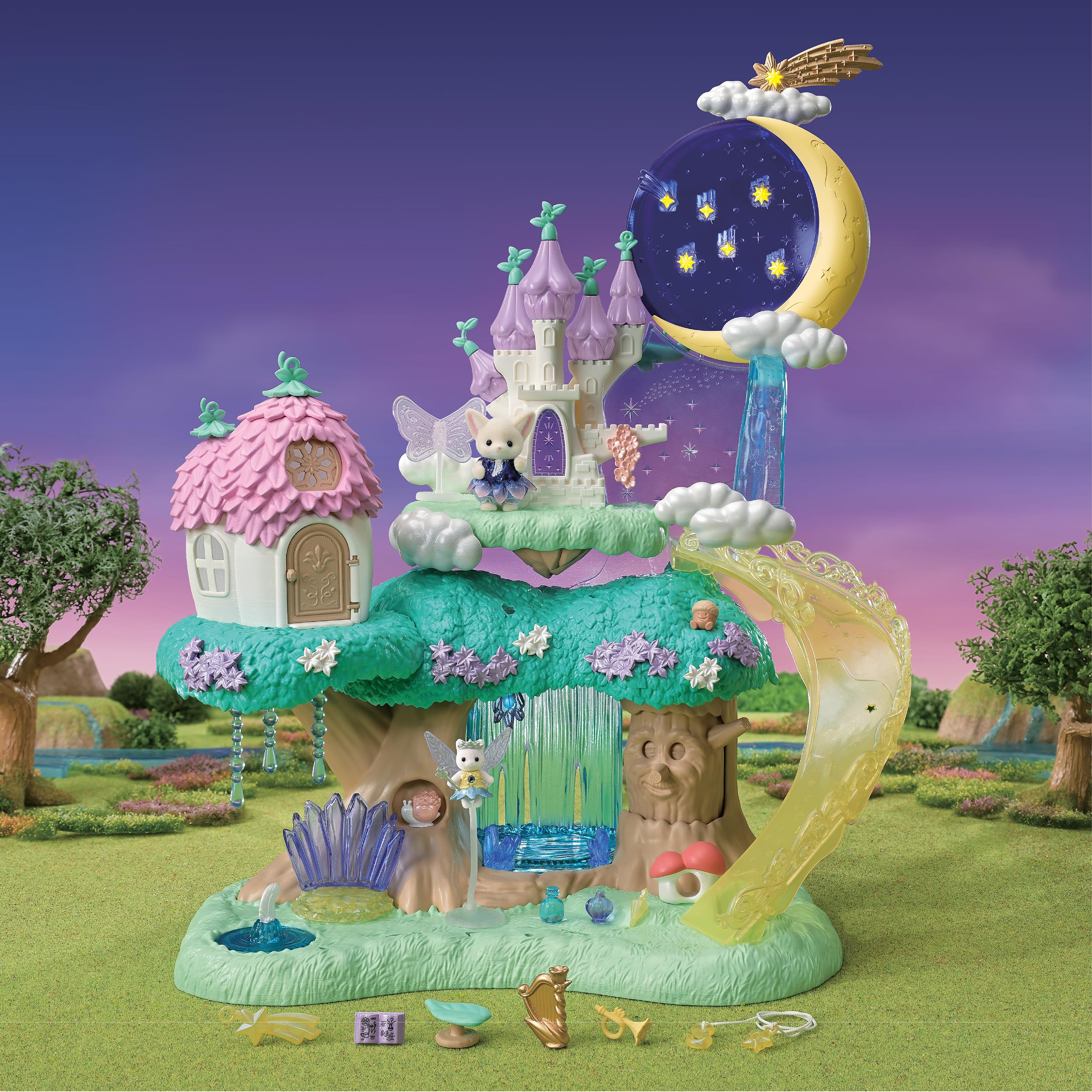sylvanian-families-waldfeenschloss-5857-spielset-figuren image 2