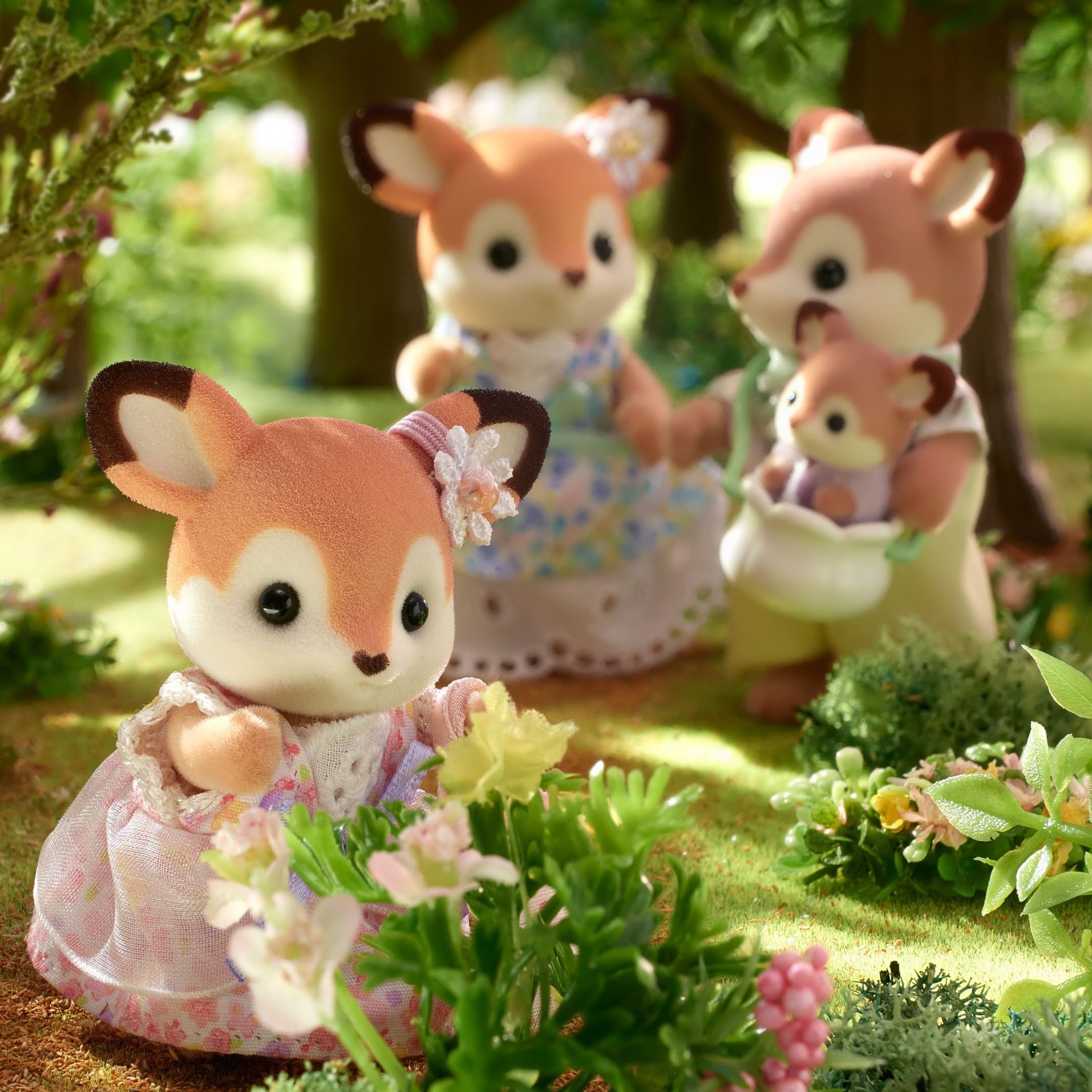 sylvanian-families-5799-reh-familie-tierfiguren-4er-set-wald image 8
