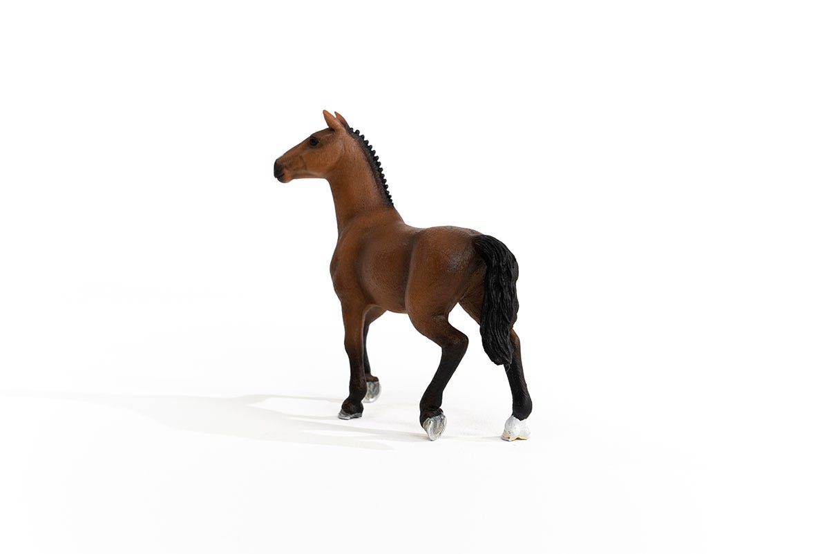 schleich-horse-club-oldenburger-stute-pferd-13945-braun image 5
