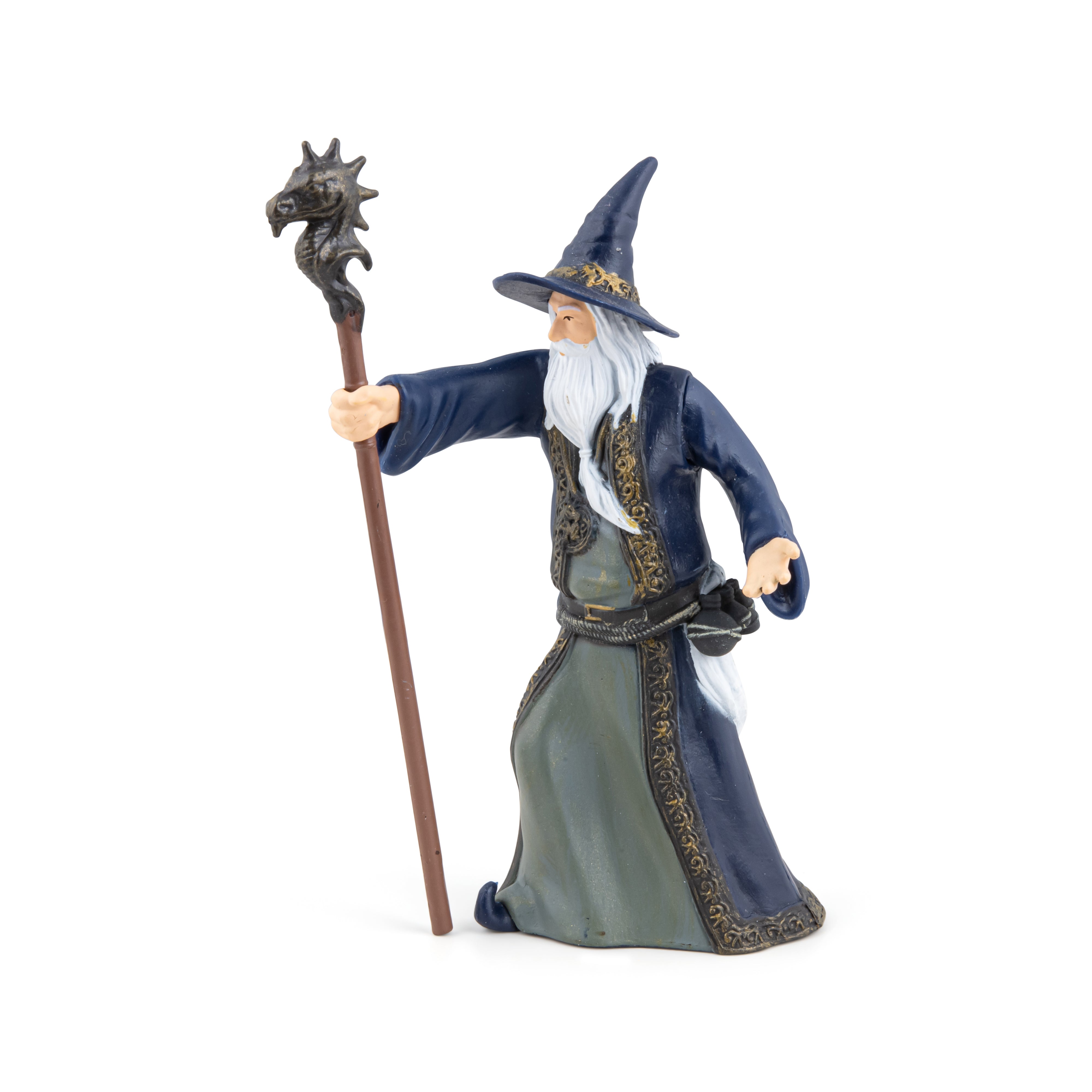 papo-fantasy-zauberer-figur-mit-stab-gr-n-lila-gewand image 3