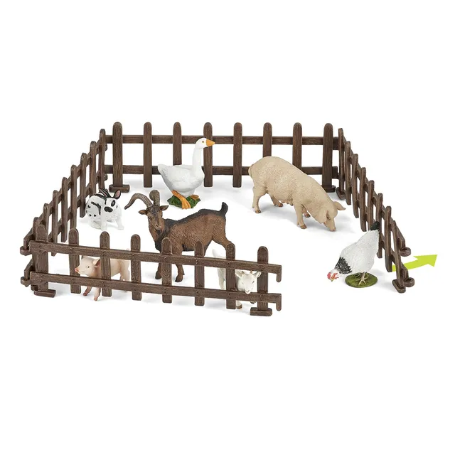 papo-farmyard-friends-zaun-set-bauernhof-zubeh-r image 1