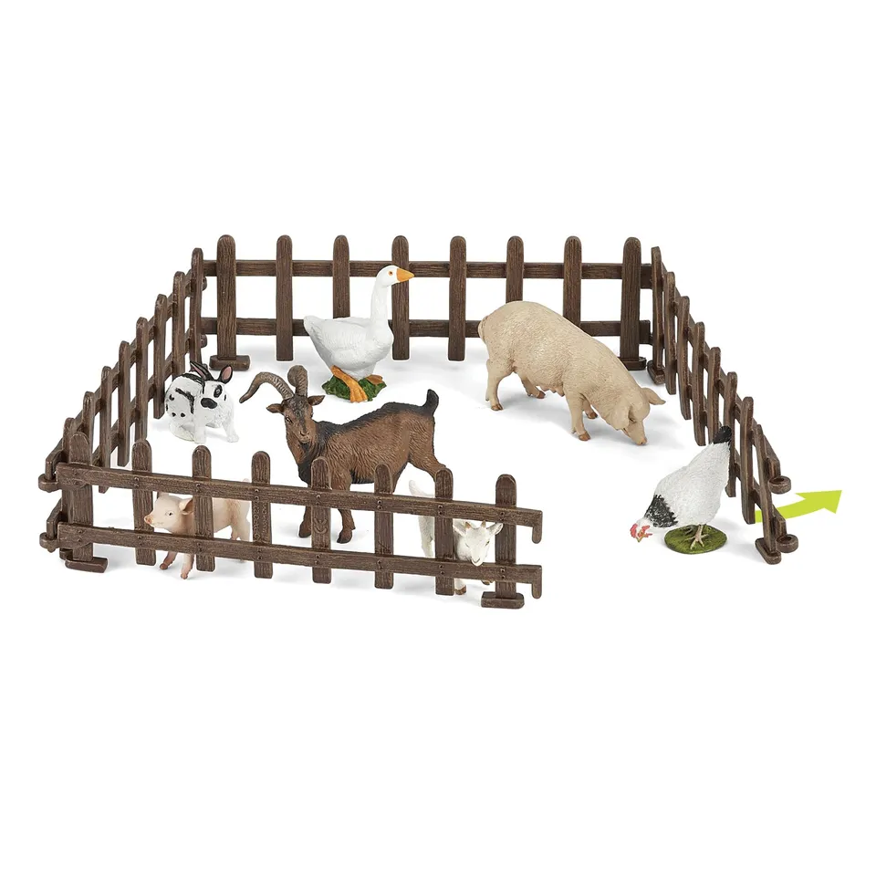 papo-farmyard-friends-zaun-set-bauernhof-zubeh-r image 1