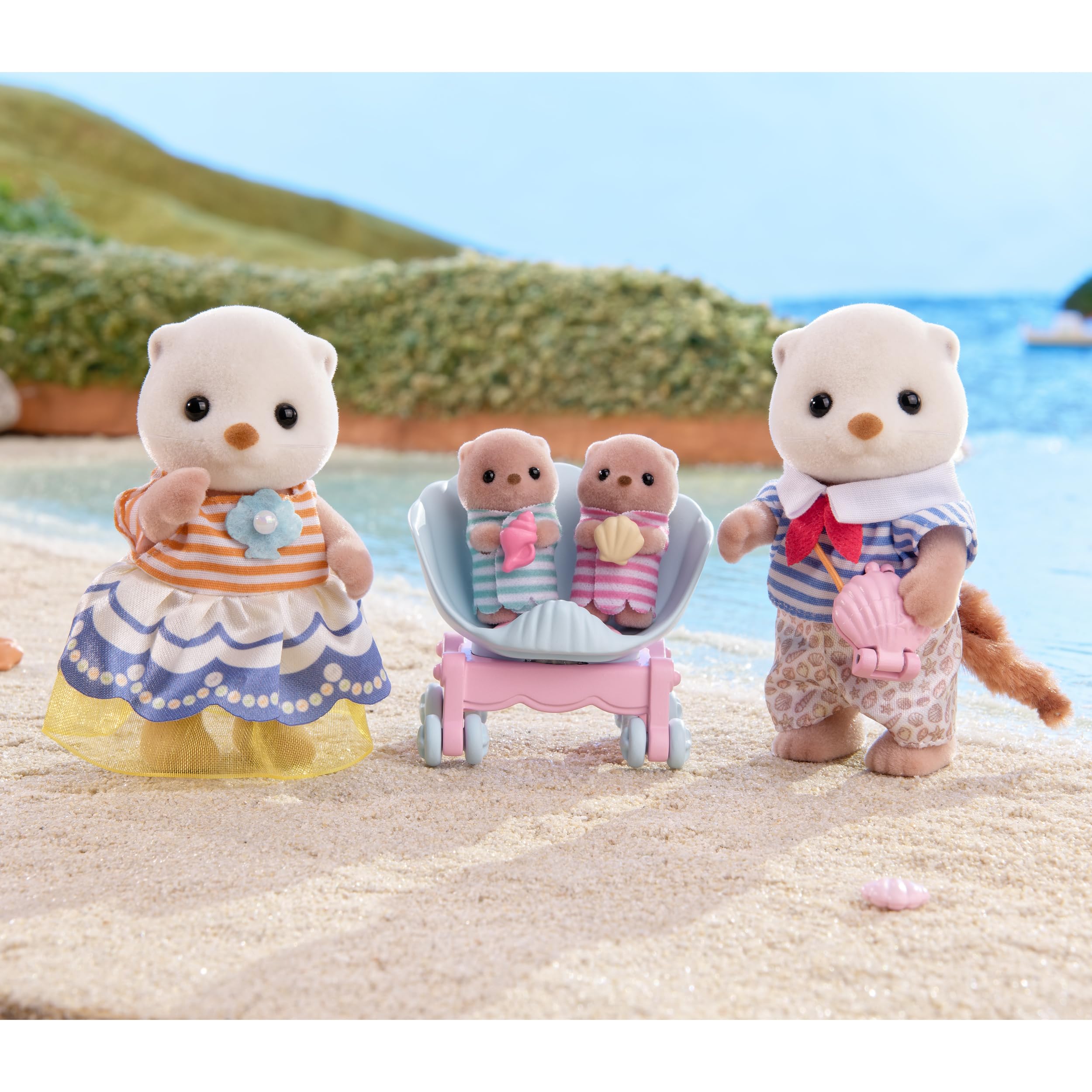 sylvanian-families-seaside-seeotter-familie-5803-figuren-set image 4