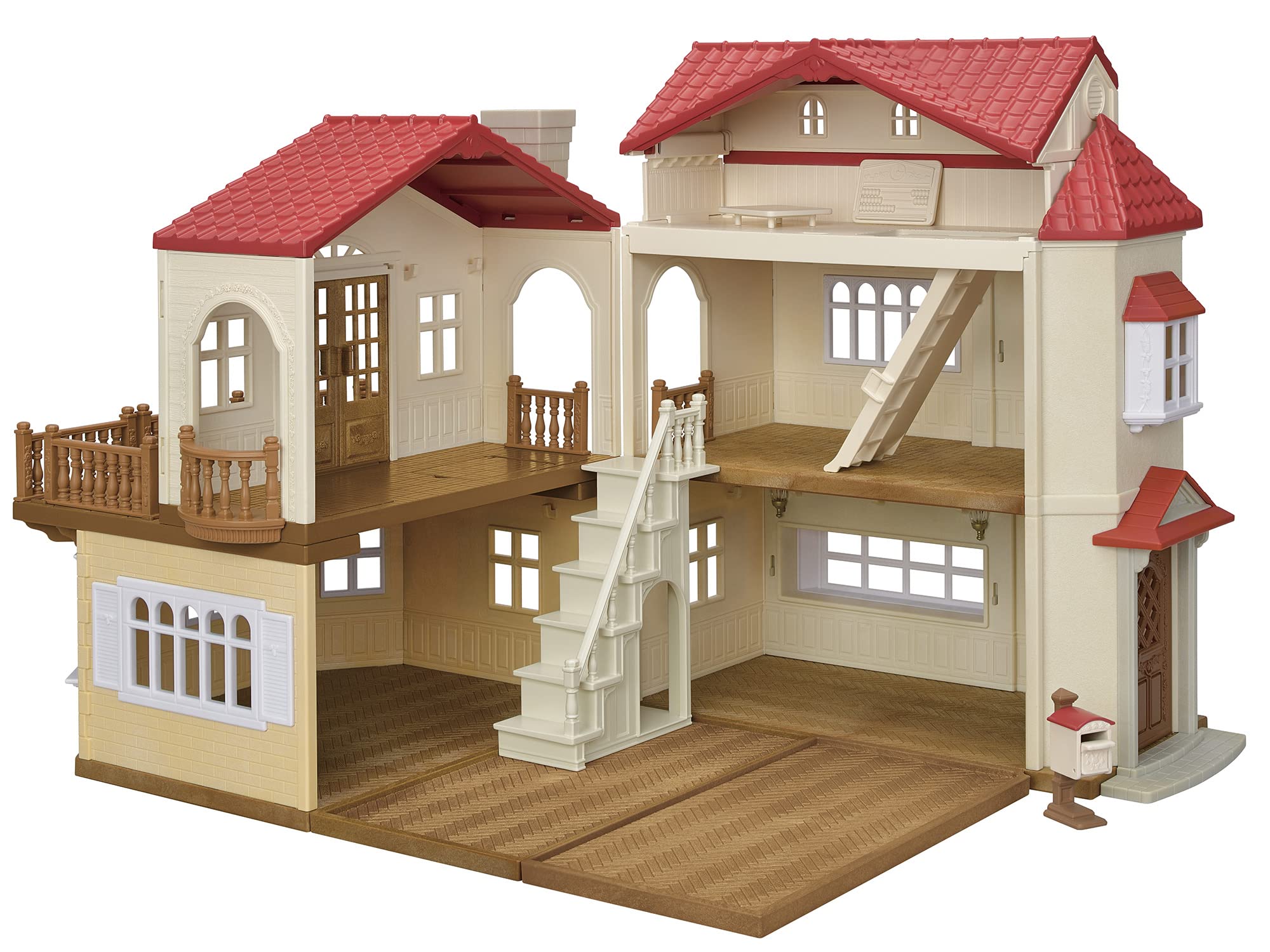 sylvanian-families-5716-stadthaus-puppenhaus-mit-dachzimmer-licht image 8