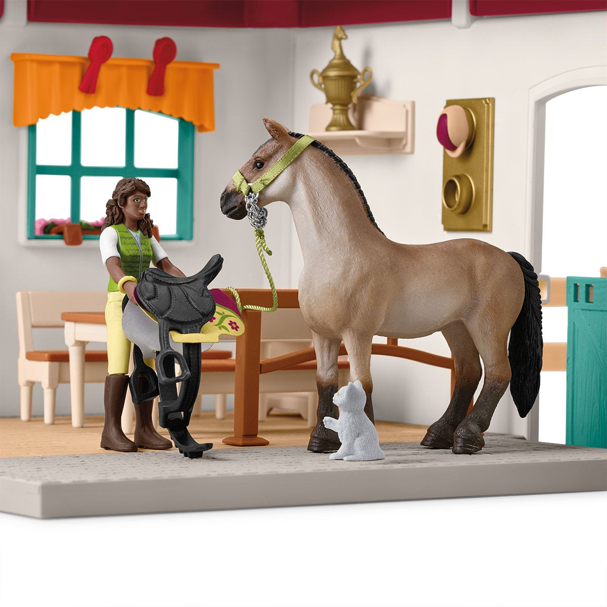 schleich-horse-club-42591-sattelkammer-spielset-mit-zubeh-r image 7