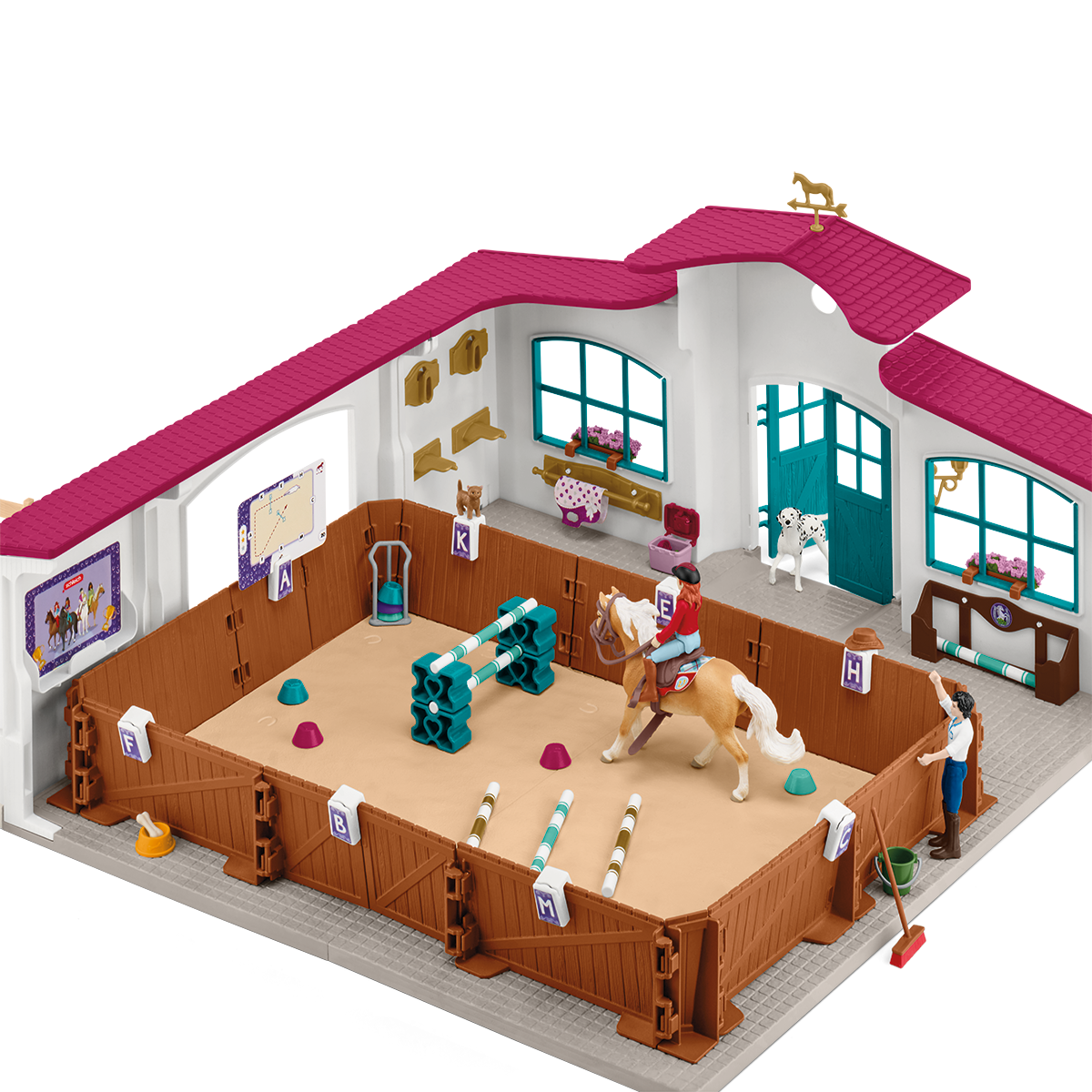 schleich-horse-club-42639-reithalle-peppertree-spielset image 6