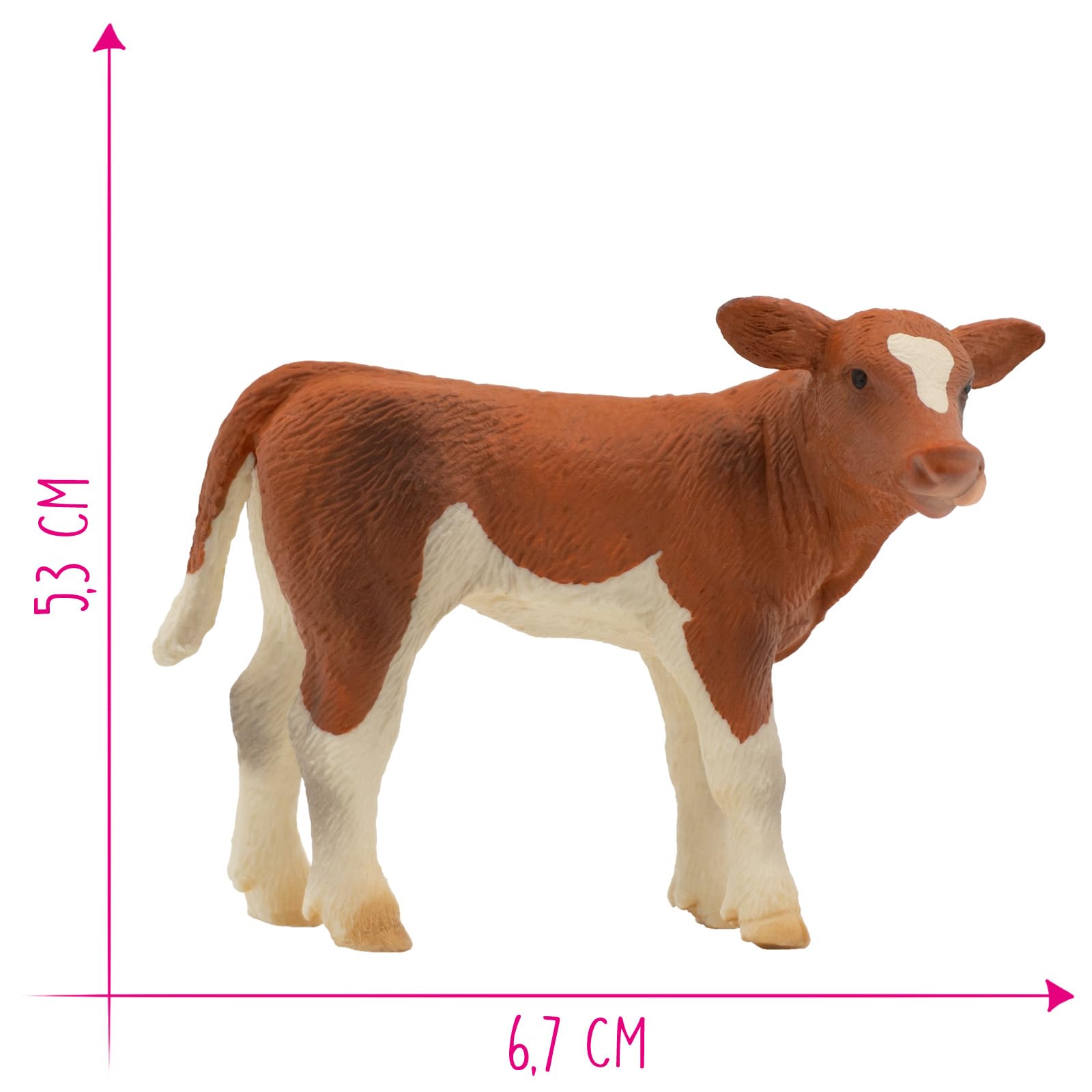 bullyland-farm-kalb-mona-tierfigur-6-7-cm-pvc-frei image 2