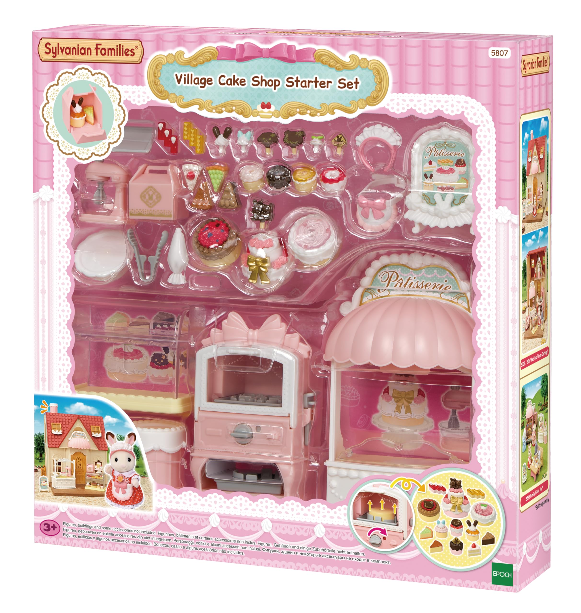 sylvanian-families-dorfkonditorei-set-5807-mit-backofen image 1
